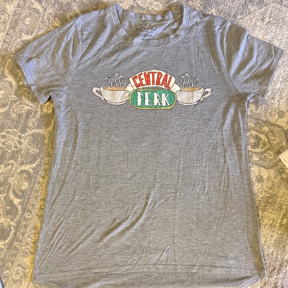 BUNDLE SALE Gray Central Perk Graphic T-Shirt